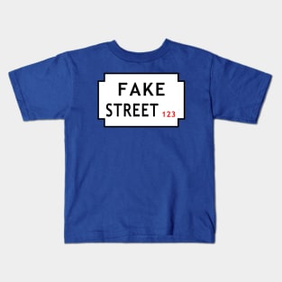 123 Fake Street Kids T-Shirt